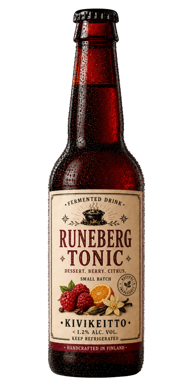 Runebergin tonic — KiviKeitto fermentoitu juoma